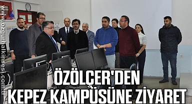 Özölçer'den Kepez Kampüsüne Ziyaret