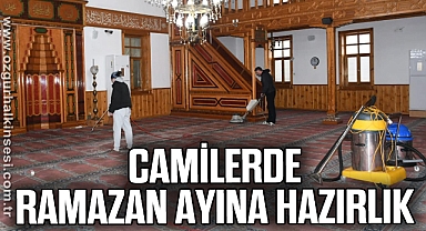 RAMAZAN AYI ÖNCESİ CAMİLERDE TEMİZLİK