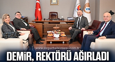 Rektör Özölçer’den ZTSO Başkanı Demir’e Ziyaret