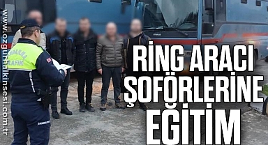 RİNG ARACI ŞOFÖRLERİNE EĞİTİM