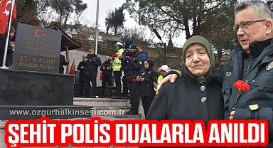 ŞEHİT POLİS İÇİN KURAN OKUTULDU