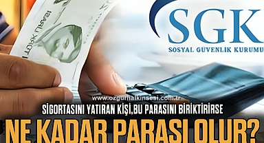 Sigorta yaptırmak yerine parayı biriktirirseniz ne kadar paranız olur?