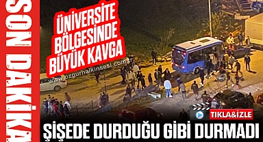 ŞİŞEDE DURDUĞU GİBİ DURMADI