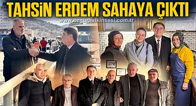 TAHSİN ERDEM SAHAYA ÇIKTI