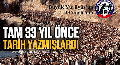 TAM 33 YIL ÖNCE TARİH YAZMIŞLARDI