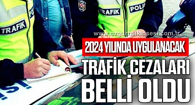 YENİ TRAFİK CEZALARI BELLİ OLDU!