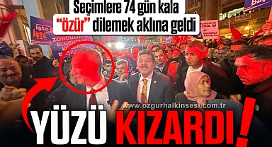 YÜZÜ KIZARDI!