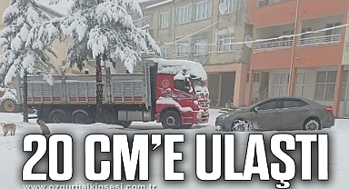 Zonguldak'ın yüksek kesimlerinde kar etkisini sürdürüyor