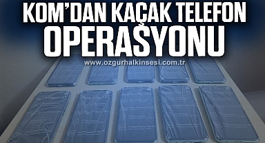 Zonguldak'ta gümrük kaçağı cep telefonları ele geçirildi