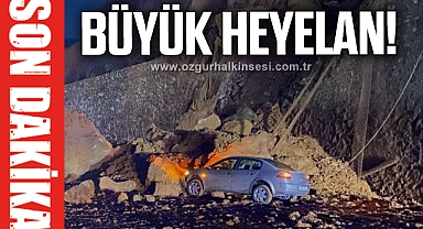 Zonguldak'ta heyelan!