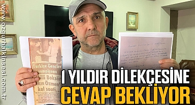 1 YILDIR DİLEKÇESİNE CEVAP BEKLİYOR