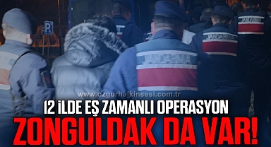 12 ilde operasyon!