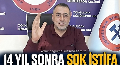 14 YIL SONRA ŞOK İSTİFA
