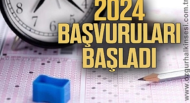 2024 BAŞVURULARI BAŞLADI