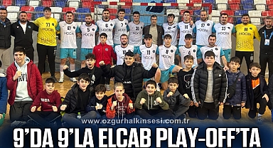 9’DA 9’LA ELCAB PLAY-OFF’TA
