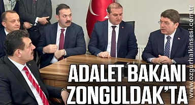 Adalet Bakanı Zonguldak’ta
