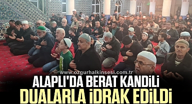 Alaplı'da Berat Kandili idrak edildi