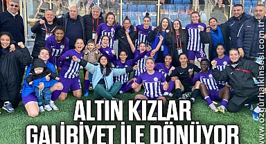 ALTIN KIZLAR, ANKARA’DAN GALİBİYET İLE DÖNÜYOR