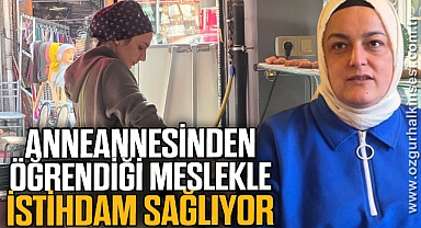 Anneannesinden öğrendiği lokantacılık mesleğiyle istihdam sağlıyor