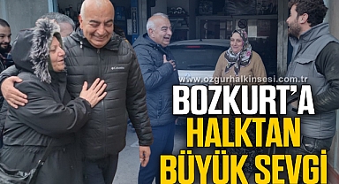 BAŞKAN BOZKURT’A HALKTAN BÜYÜK SEVGİ