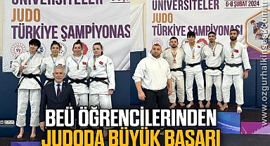 BEÜ Öğrencilerinden Judoda Büyük Başarı