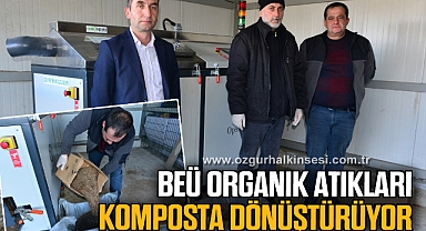 BEÜ Organik Atıkları Komposta Dönüştürüyor