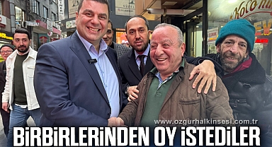 Birbirlerinden oy istediler
