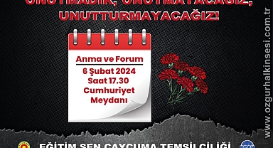Çaycuma'da anma etkinliği yapılacak