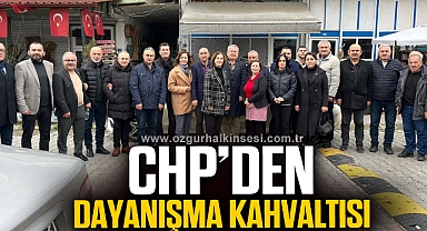 CHP’DEN DAYANIŞMA KAHVALTISI