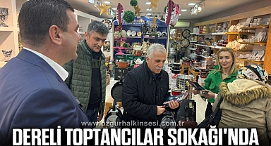 DERELİ TOPTANCILAR SOKAĞI'NDA