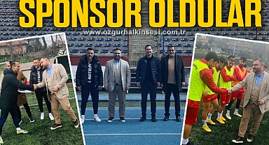 Elmas'a saha sponsoru oldular
