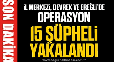Emniyetten narkotik operasyonu