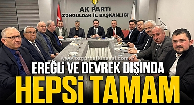 EREĞLİ VE DEVREK DIŞINDA HEPSİ TAMAM