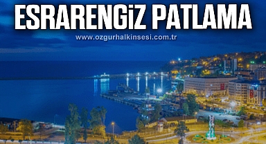 Esrarengiz patlama sesi kıyı şehirlerini tedirgin etti