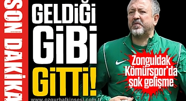GELDİĞİ GİBİ GİTTİ!