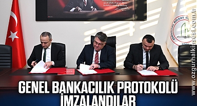 Genel Bankacılık Protokolü İmzalandılar