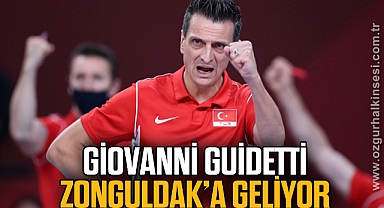 GİOVANNİ GUİDETTİ ZONGULDAK’A GELİYOR