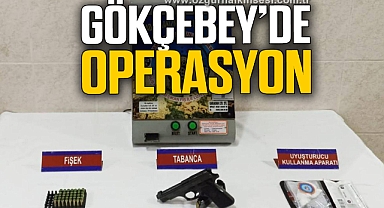 Gökçebey'de operasyon