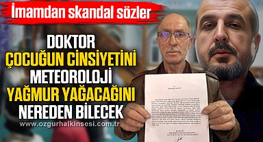 İmamdan Cuma Hutbesinde skandal sözler