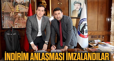 İndirim anlaşması imzalandılar