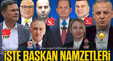 İşte Zonguldak'ın Başkan Namzetleri