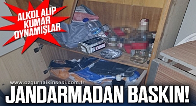 Jandarmadan baskın!