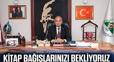 KİTAP BAĞIŞLARINIZI BEKLİYORUZ
