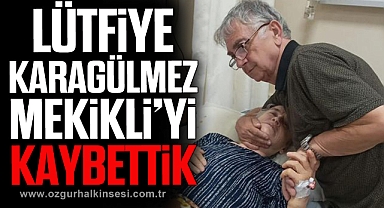 Lütfiye Karagülmez Mekikli hayatını kaybetti.