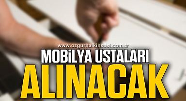 Mobilya ustaları alınacak