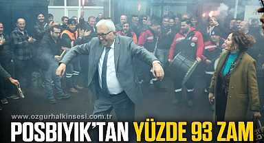 POSBIYIK, İŞÇİSİNİ YİNE ENFLASYONA EZDİRMEDİ