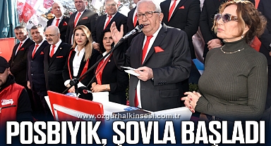 POSBIYIK, ŞOVLA BAŞLADI