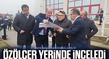 Rektör Özölçer’den İbni Sina Kampüsüne Ziyaret