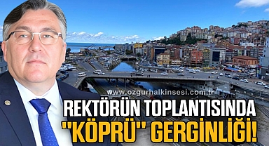 Rektörün toplantısında