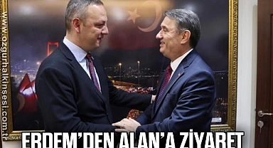 TAHSİN ERDEM’DEN SELİM ALAN’A ZİYARET